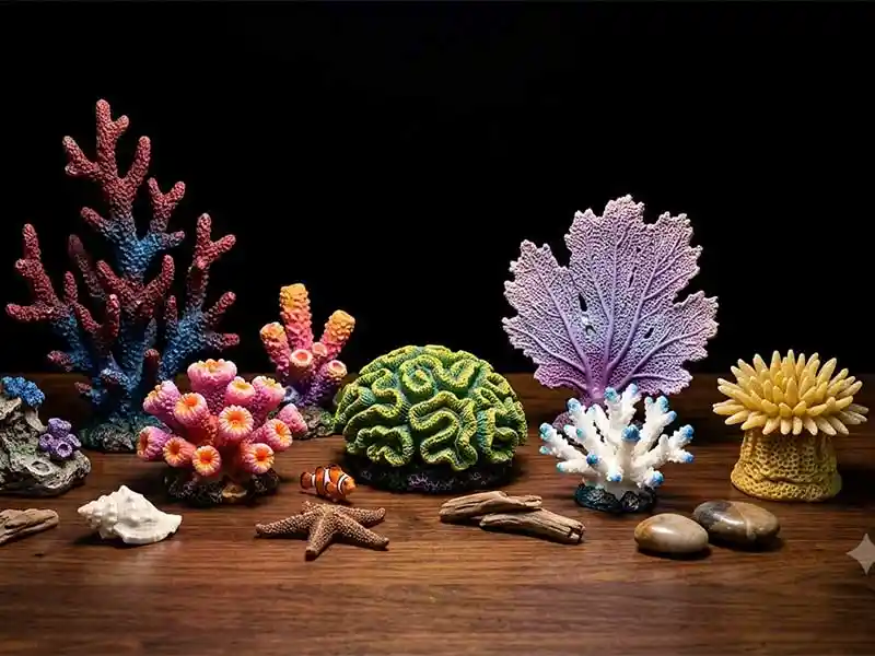 resin coral reef — aquarium ornament for wholesale