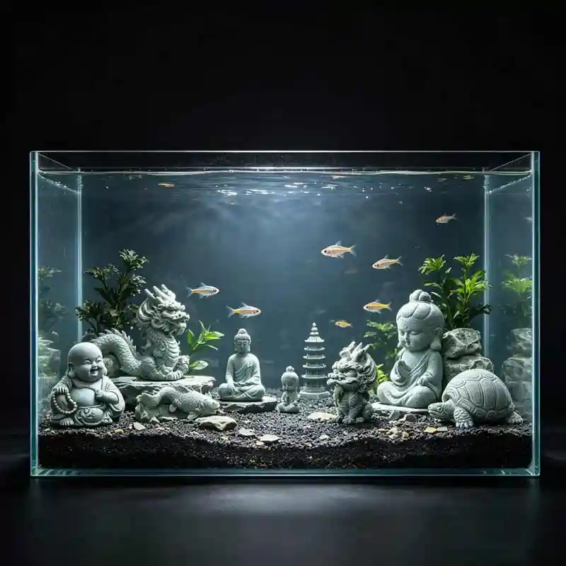 Stone aquarium decorations — natural rock formations for fish tank wholesale
